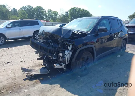 2021 Jeep Compass Altitude Fwd из США, поврежденный, VIN 3C4NJCBB6MT592239